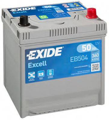 Аккумулятор автомобильный (АКБ) EXIDE EB504