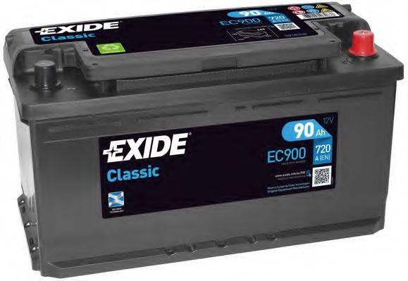 Стартерна акумуляторна батарея; Стартерна акумуляторна батарея EXIDE _EC900