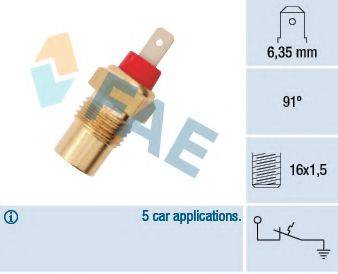 термовимикач, сигнальна лампа рідини, що охолоджує FAE 35101