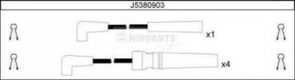 Комплект дротів запалення NIPPARTS J5380903