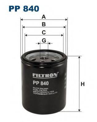Паливний фільтр FILTRON PP840