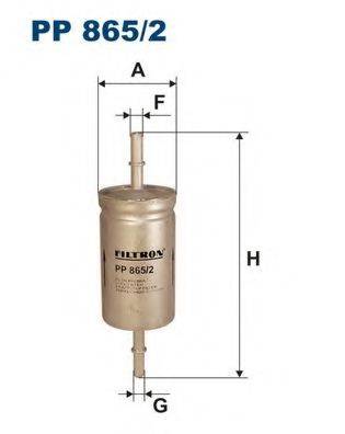 Топливный фильтр FILTRON PP865/2