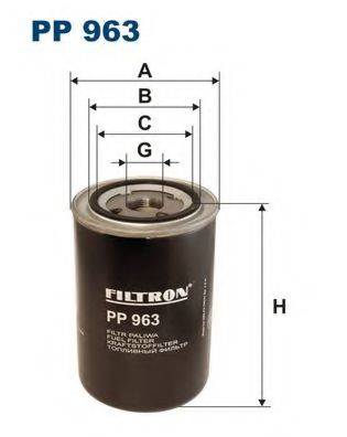 Топливный фильтр FILTRON PP963