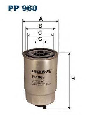 Топливный фильтр FILTRON PP968