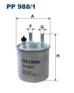 FILTRON PP9881 Топливный фильтр