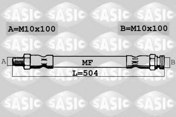 Гальмівний шланг SASIC 6606024