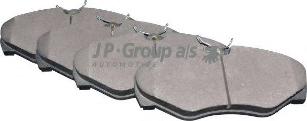 JP GROUP 1263601910 Комплект гальмівних колодок, дискове гальмо