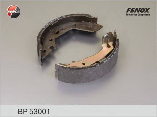 Комплект гальмівних колодок FENOX BP53001
