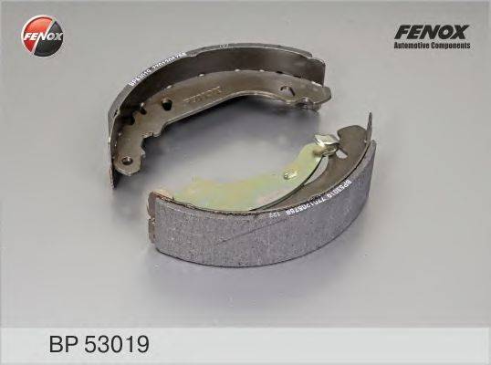 Комплект гальмівних колодок FENOX BP53019
