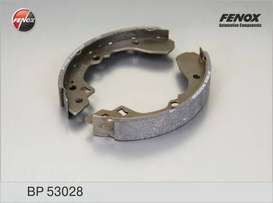 Комплект гальмівних колодок FENOX BP53028