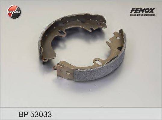 Комплект гальмівних колодок FENOX BP53033