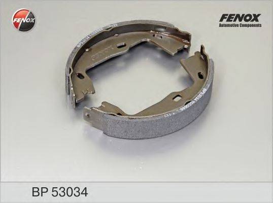 FENOX BP53034 Комплект гальмівних колодок