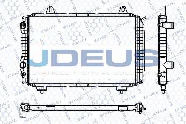 JDEUS RA0110101 Радиатор охлаждения двигателя