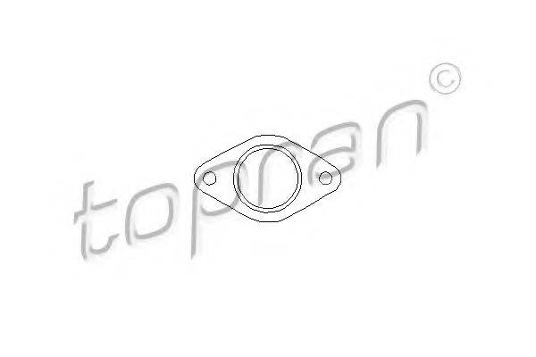 Прокладка выпускного коллектора TOPRAN 100 263