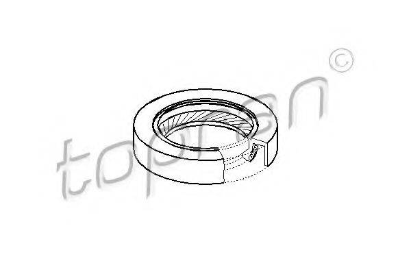 TOPRAN 206166 Уплотняющее кольцо, ступенчатая коробка передач