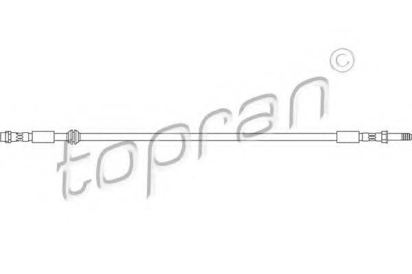 Тормозной шланг TOPRAN 110 406