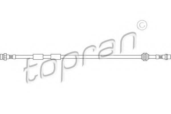 Тормозной шланг TOPRAN 110 409