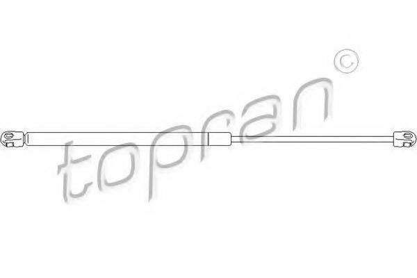 Амортизатор багажника TOPRAN 110 644