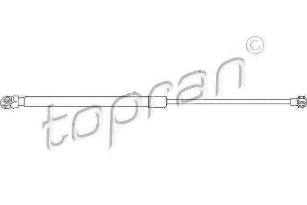 Амортизатор багажника TOPRAN 112 069