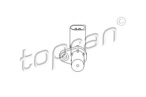 TOPRAN 110900 Датчик частоти обертання, керування двигуном