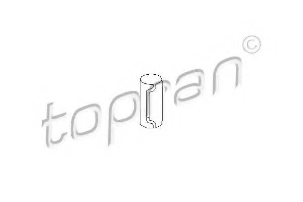 TOPRAN 200509 Гільза, підвіски поперечного важеля