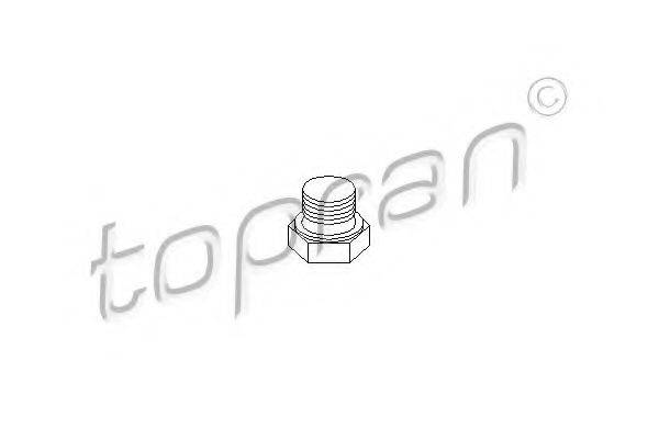Різьбова пробка, масляний піддон TOPRAN 201 310