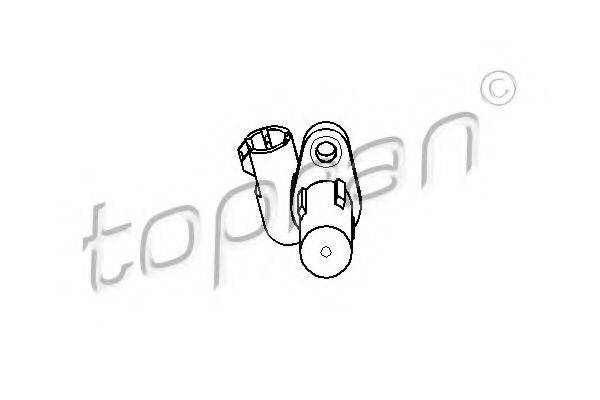 TOPRAN 207505 Датчик частоти обертання, керування двигуном