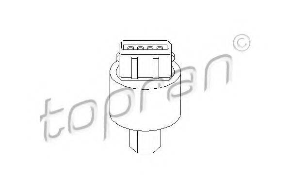 TOPRAN 205942 Пневматический выключатель кондиционера