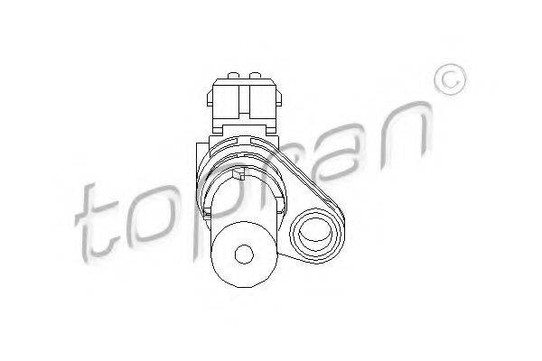 TOPRAN 302650 Датчик частоти обертання, керування двигуном