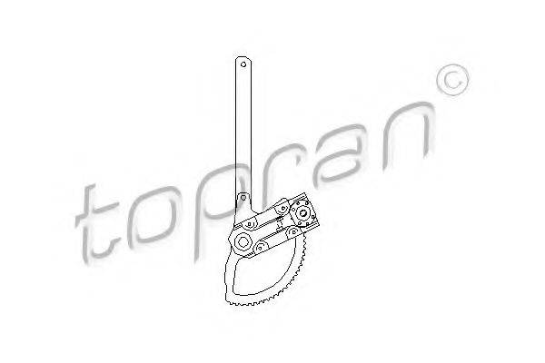 Підйомний пристрій для вікон TOPRAN 401 668