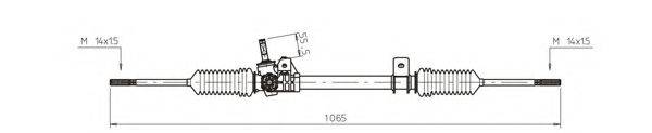 GENERAL RICAMBI RE4041 Рульовий механізм