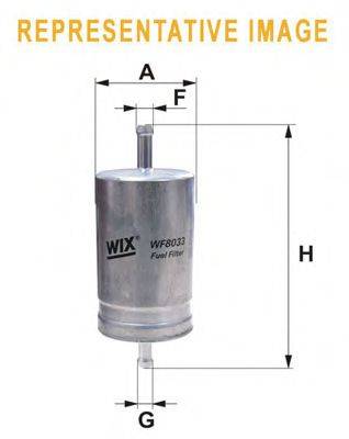 WIX FILTERS WF8041 Топливный фильтр