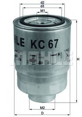 KNECHT KC67 Топливный фильтр