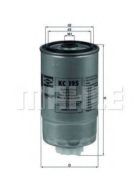 KNECHT KC195 Топливный фильтр