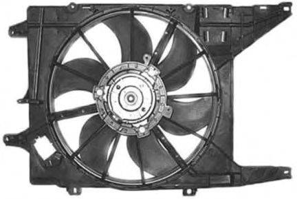 Вентилятор системы охлаждения двигателя VAN WEZEL 1514747