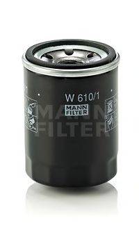 MANN-FILTER W6101 Фильтр масляный ДВС 