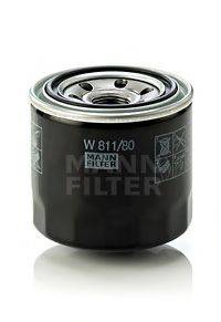 MANN-FILTER W81180 Фильтр масляный ДВС 