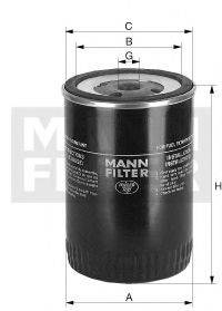 Паливний фільтр MANN-FILTER WK 980/1