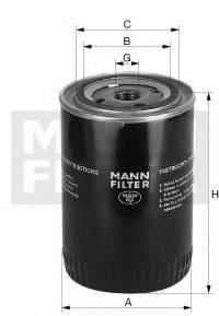 Масляний фільтр MANN-FILTER W 921/80
