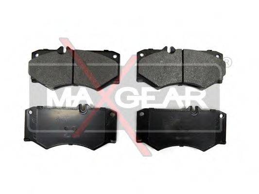 Комплект гальмівних колодок, дискове гальмо MAXGEAR 19-0618