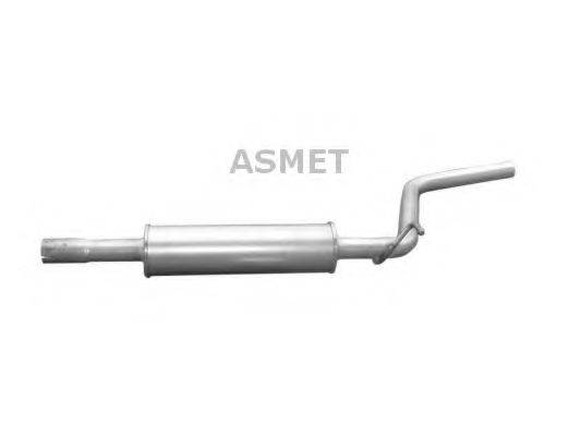 Середній глушник вихлопних газів ASMET 03.102