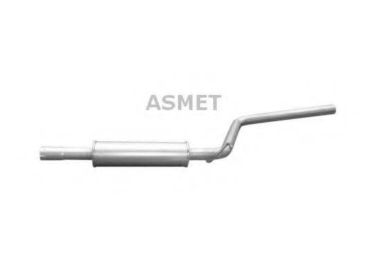 Средний глушитель выхлопных газов ASMET 03.106