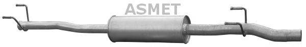 Середній глушник вихлопних газів ASMET 02.059