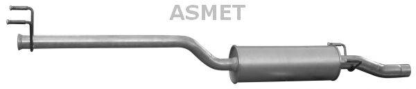 Средний глушитель выхлопных газов ASMET 02.061