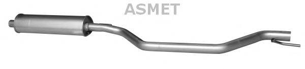 Середній глушник вихлопних газів ASMET 05.175