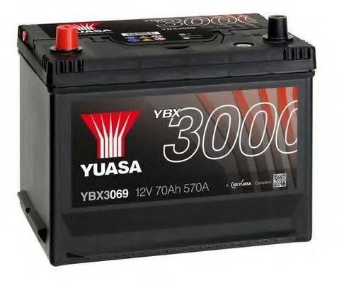 Аккумулятор автомобильный (АКБ) YUASA YBX3069