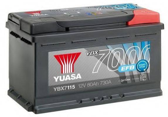 Аккумулятор автомобильный (АКБ) YUASA YBX7115