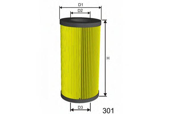 MISFAT L129 Масляний фільтр