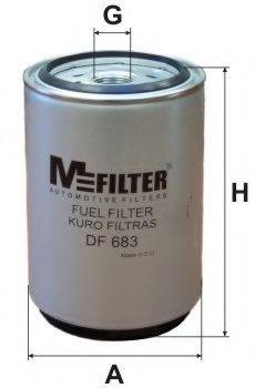 Паливний фільтр MFILTER DF 683
