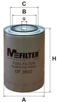 Паливний фільтр MFILTER DF 3502